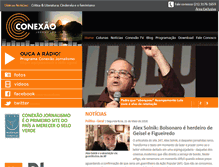 Tablet Screenshot of conexaojornalismo.com.br